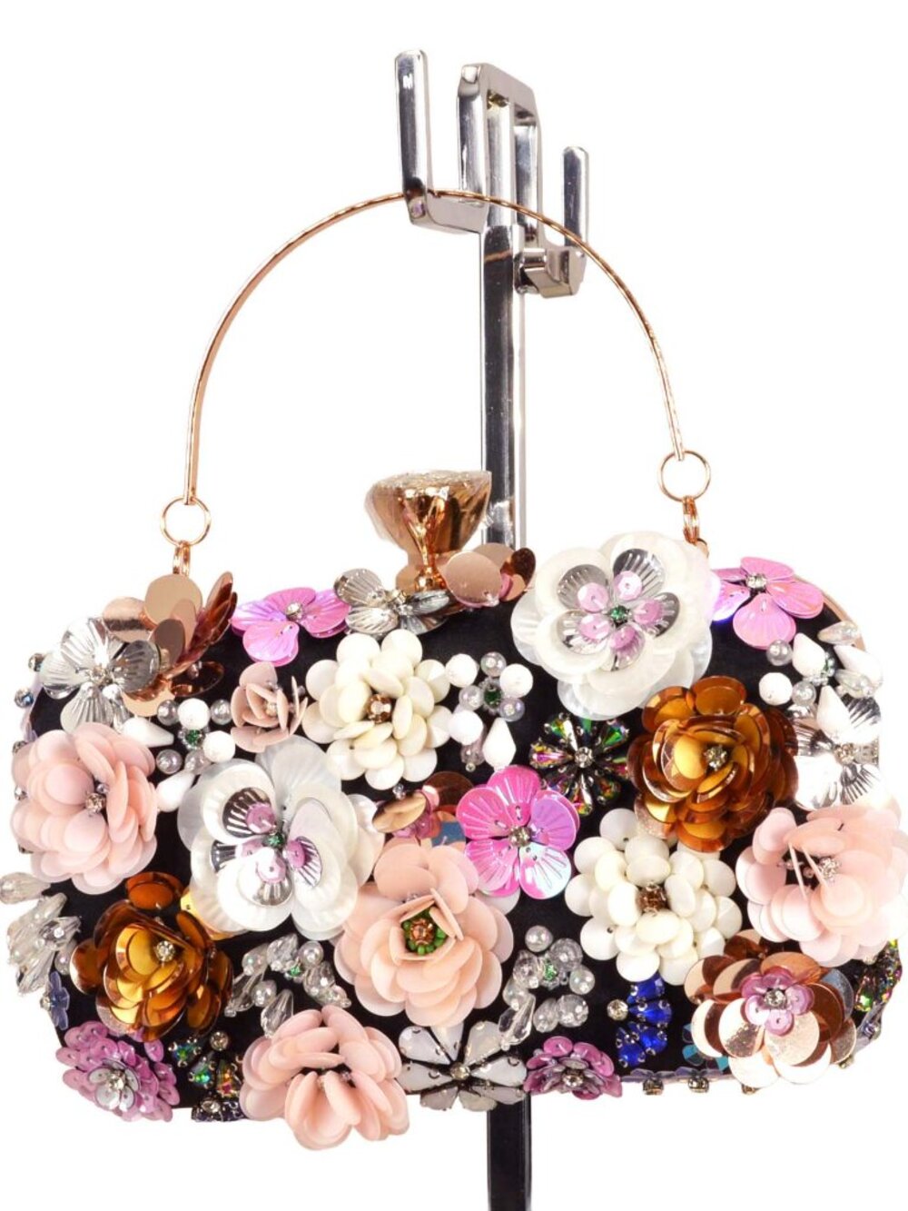Beautiful! Made with Love Floral Clutch by Fashion Nova